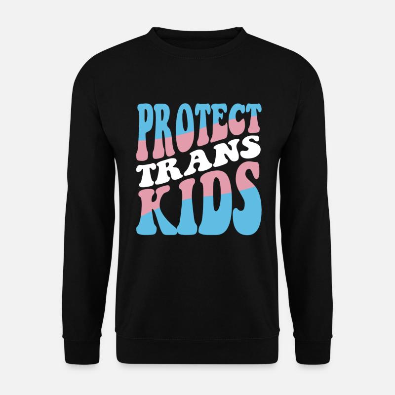 Protéger les enfants trans - Sweat-shirt Unisexe - noir