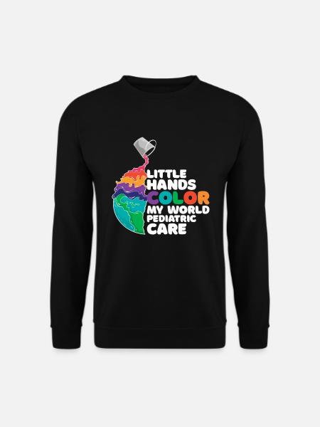 Pediatric Care Pediatric Nurse - Unisex Sweatshirt - black