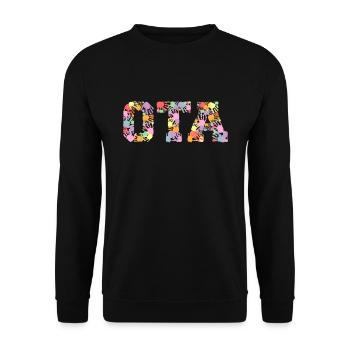 Ergotherapie Pädiatrische OTA-Therapeutin - Unisex Pullover - Schwarz - Vorne - Alina (178cm) & Michal (187cm)