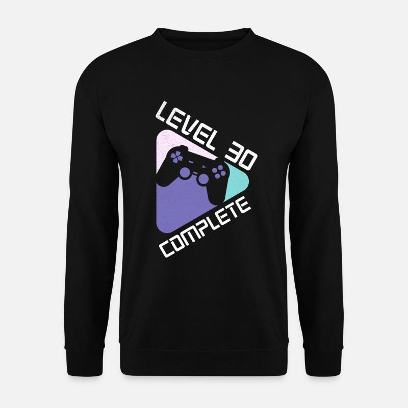 Livello 30 Completo 30 anni 30 ° compleanno - Felpa unisex - nero