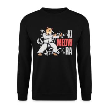 Kimeowra Jiu Jitsu Cadeau - Sweat-shirt Unisexe - noir - Devant - Alina (178cm) & Michal (187cm)