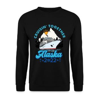 Cruisin Together 2022 Alaska Cruise - Unisex Pullover - Schwarz - Vorne - Alina (178cm) & Michal (187cm)