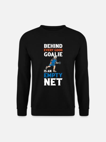 Lax Goalie Lacrosse Gift - Unisex Sweatshirt - black