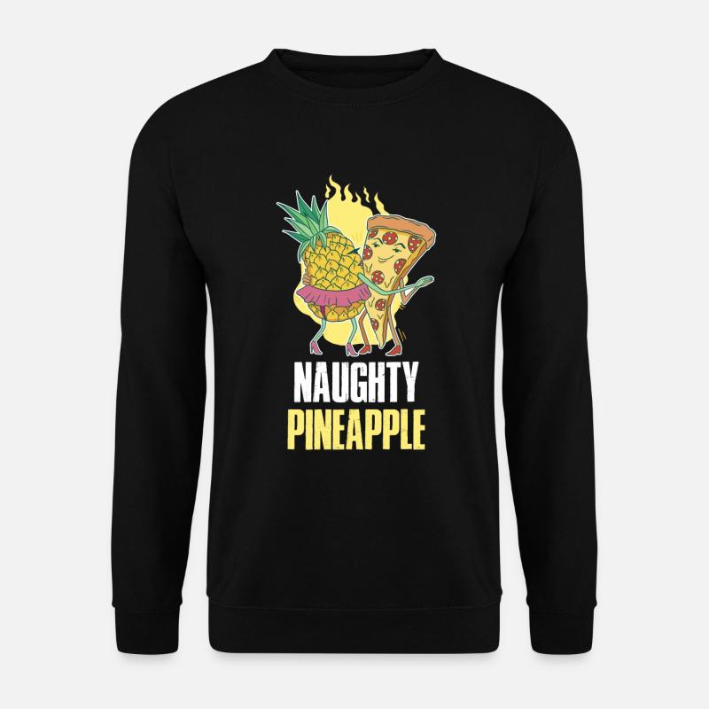 Naughty Pineapple Pineapple Gift - Unisex Sweatshirt - black