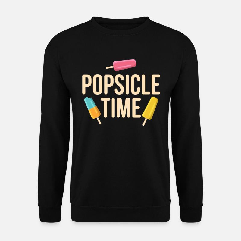 Popsicle Time Eis Geschenk - Unisex Pullover - Schwarz