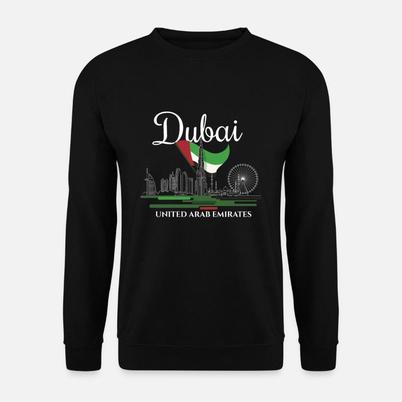 United Arab Emirates Dubai - Unisex Sweatshirt - black