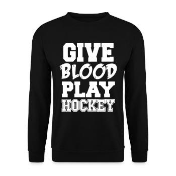 Rock Devil Monster Brave Cowboy Punk - Unisex Pullover - Schwarz - Vorne - Alina (178cm) & Michal (187cm)