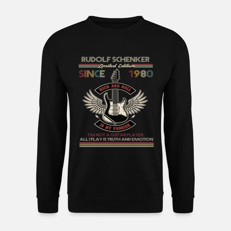 Rudolf Schnker Édition Limitée - Sweat-shirt Unisexe - noir