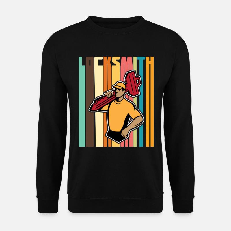 Locksmith Professional Lock Picker - Unisex Pullover - Schwarz