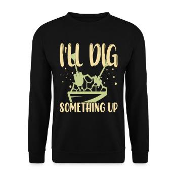 Gold Panning Gold Panning Gold Prospectors Gold - Unisex Pullover - Schwarz - Vorne - Alina (178cm) & Michal (187cm)