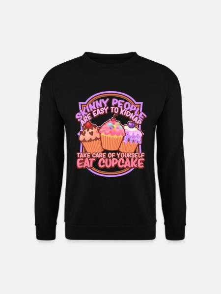 Cupcakes Baking Cupcake Bakery Owner - Unisex Sweatshirt - black