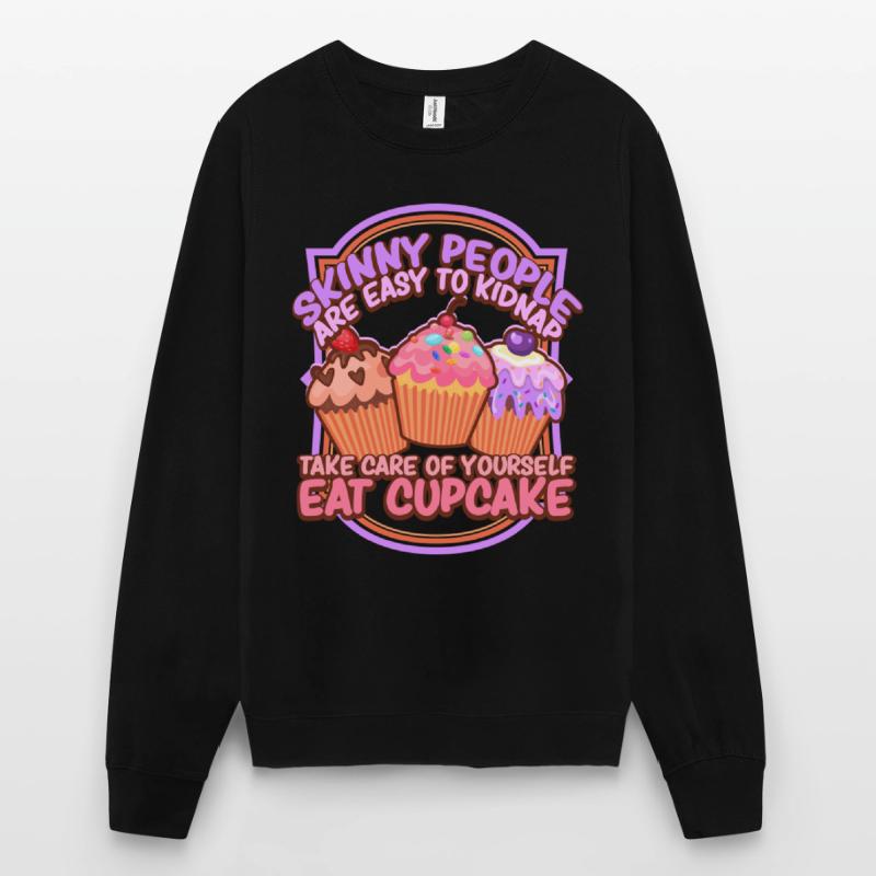 Cupcakes Baking Cupcake Bakery Propriétaire Sweat-shirt Unisexe