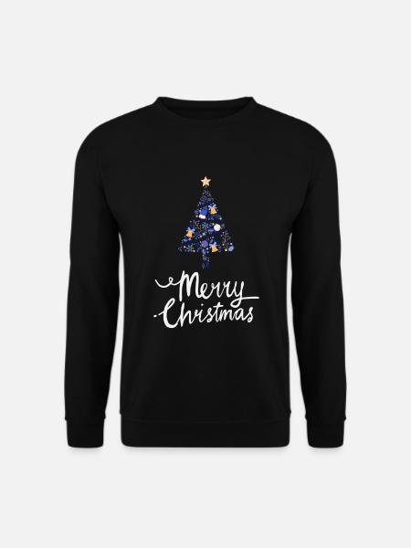 Merry Christmas Lustiges Weihnachtsshirt - Unisex Pullover - Schwarz