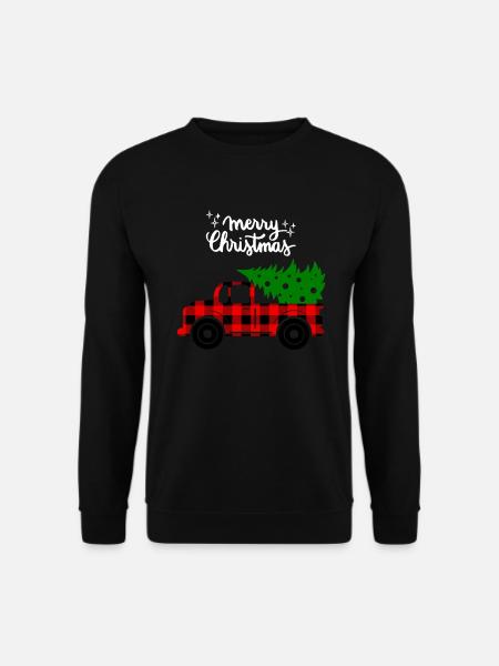 Merry Christmas Lustiges Weihnachtsshirt - Unisex Pullover - Schwarz