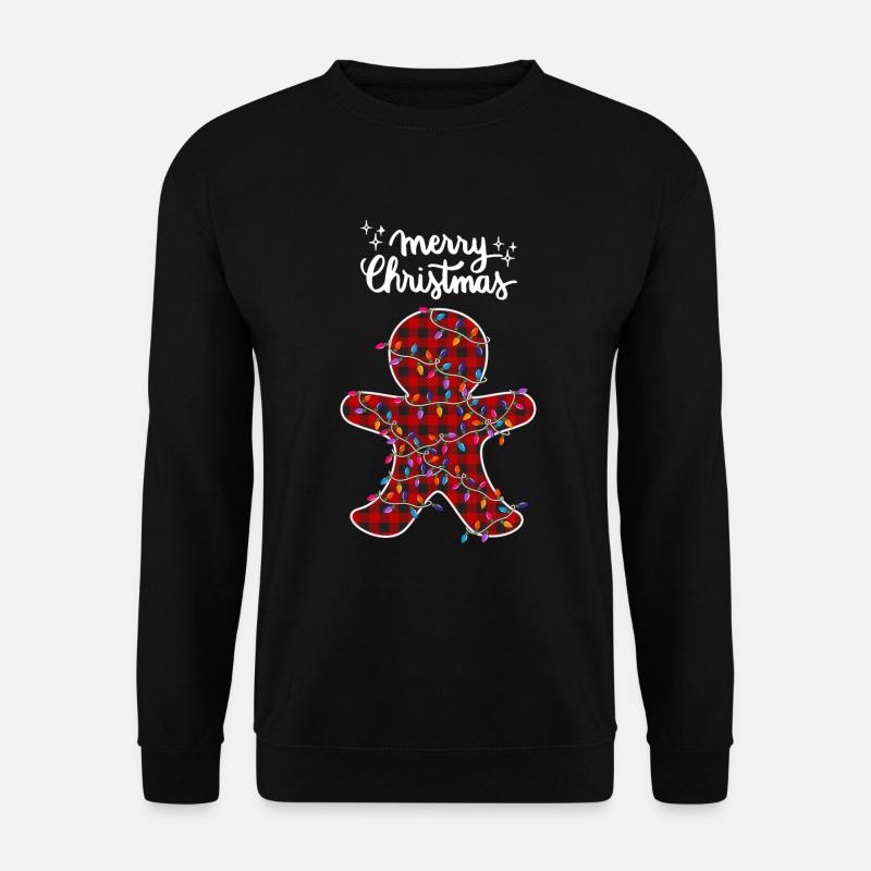 Merry Christmas Lustiges Weihnachtsshirt - Unisex Pullover - Schwarz