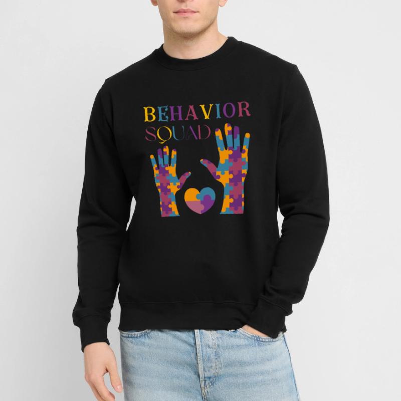 Aba Behavior Squad Applied Behavior Analysis Crew Sweat-shirt Unisexe