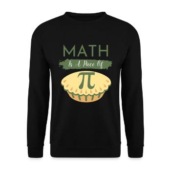 Pi Day 2023 Math est un morceau de Pi Funny Math Citation - Sweat-shirt Unisexe - noir - Devant - Alina (178cm) & Michal (187cm)