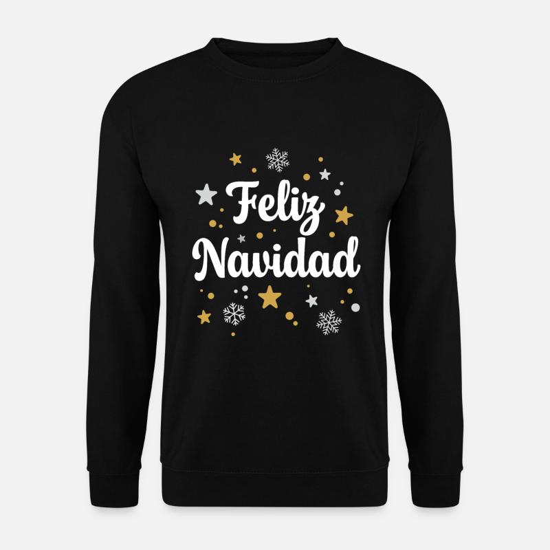 Feliz Navidad - Unisex Sweatshirt - black
