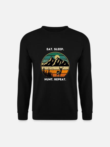 Unique Hunt - Unisex Sweatshirt - black
