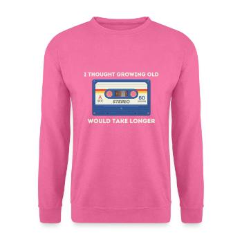 Retro -sarkastisches Alter Spruch - Unisex Pullover - Pink - Vorne