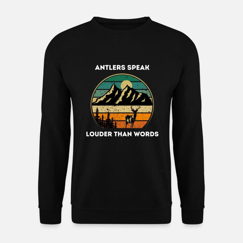 Unique Hunt - Unisex Sweatshirt - black
