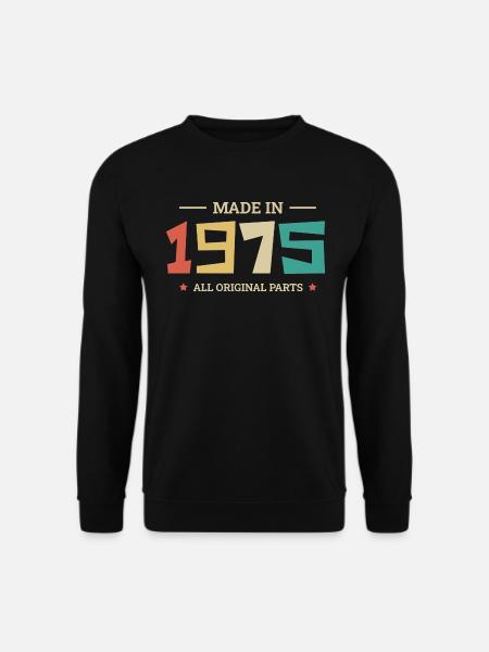 Legendary Since 1975 Original 1975 - Unisex Sweatshirt - black