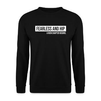 Hip Replacement Surgery Arthroplasty - Unisex Sweatshirt - black - Front - Alina (178cm) & Michal (187cm)
