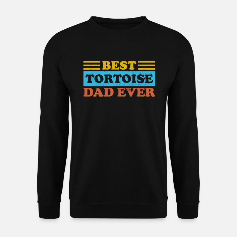 Best Turtle Dad Ever - Unisex Sweatshirt - black