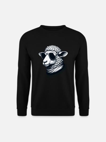 Sheep Whisperer Sheep - Unisex Sweatshirt - black