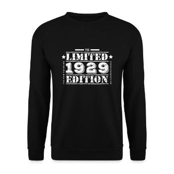1929 édition limitée anniversaire - Sweat-shirt Unisexe - noir - Devant - Alina (178cm) & Michal (187cm)
