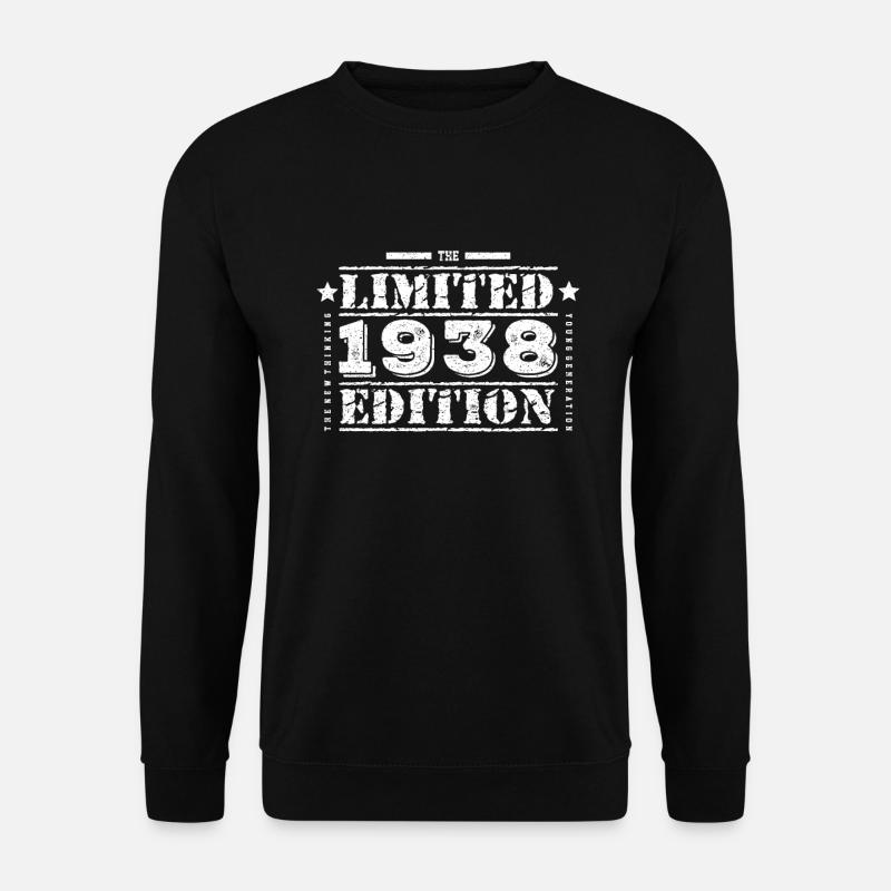 1938 édition limitée anniversaire - Sweat-shirt Unisexe - noir