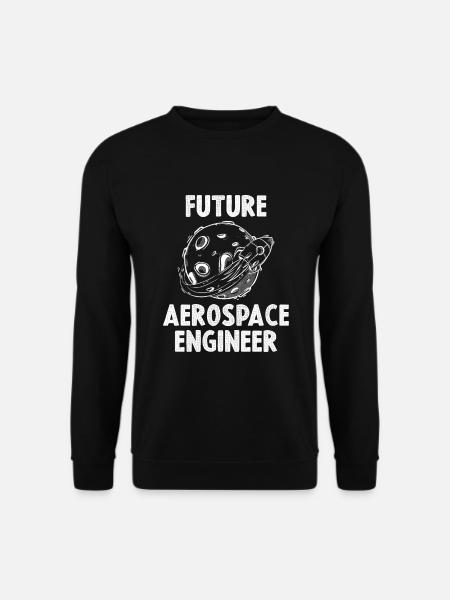 Future Aerospace Engineer - Unisex Sweatshirt - black