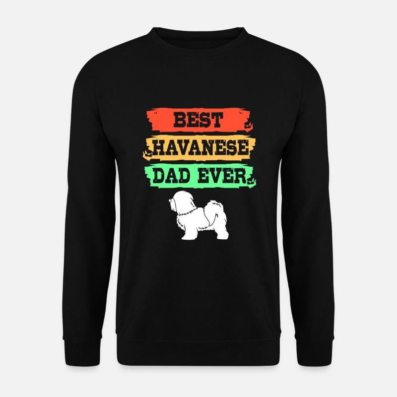 Havaneser - Unisex Pullover - Schwarz