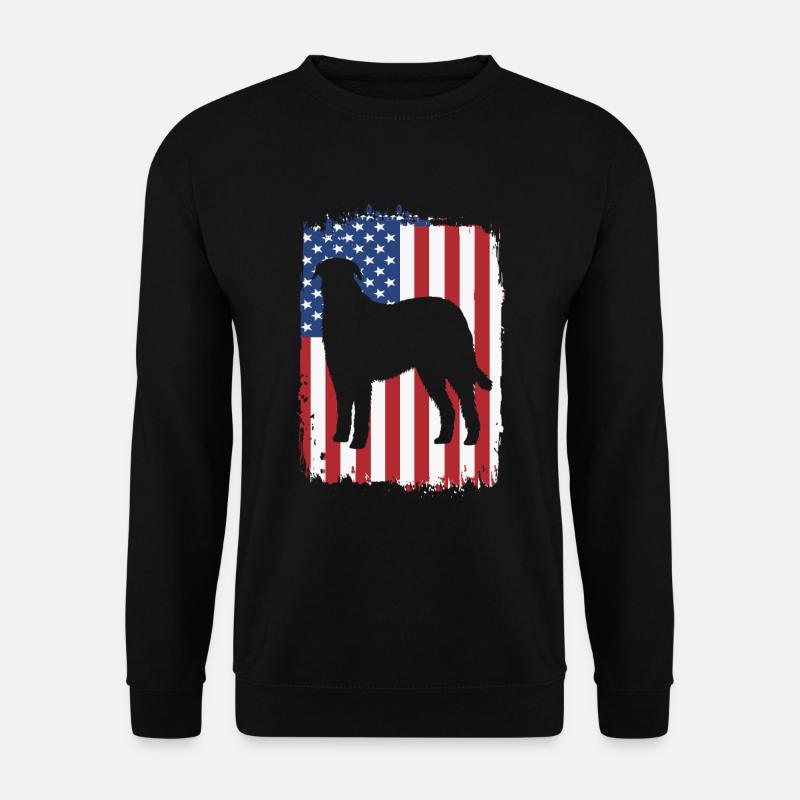 Irischer Wolfshund - Unisex Pullover - Schwarz