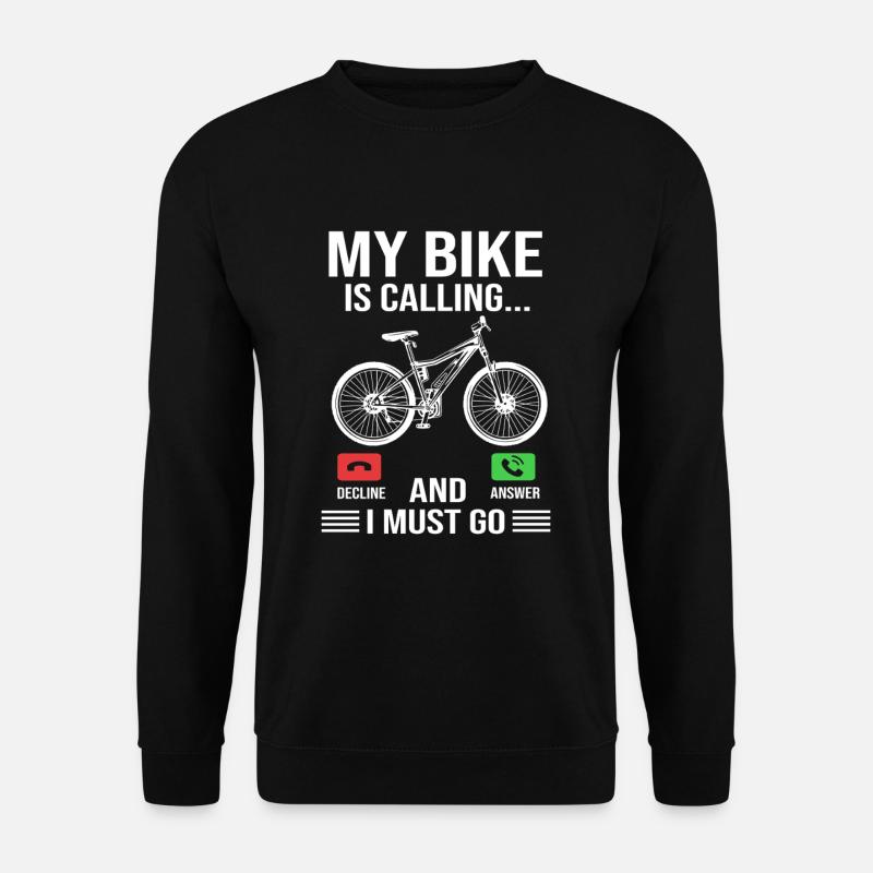 E-Bike EBike E Bike - Unisex Pullover - Schwarz