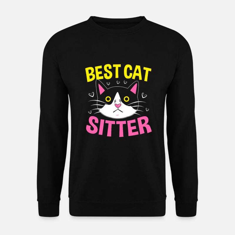 Haustier Sitter Haustiere Babysitter - Unisex Pullover - Schwarz