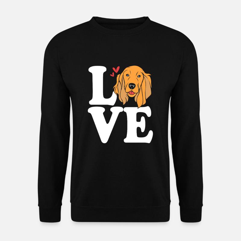 Cocker Spaniel Dad - Unisex Sweatshirt - black