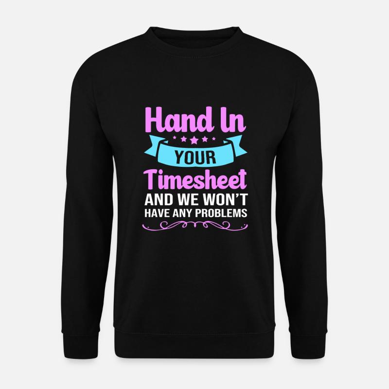 HR Manager - Unisex Pullover - Schwarz