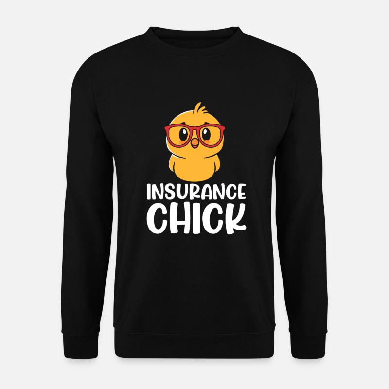Versicherung - Unisex Pullover - Schwarz
