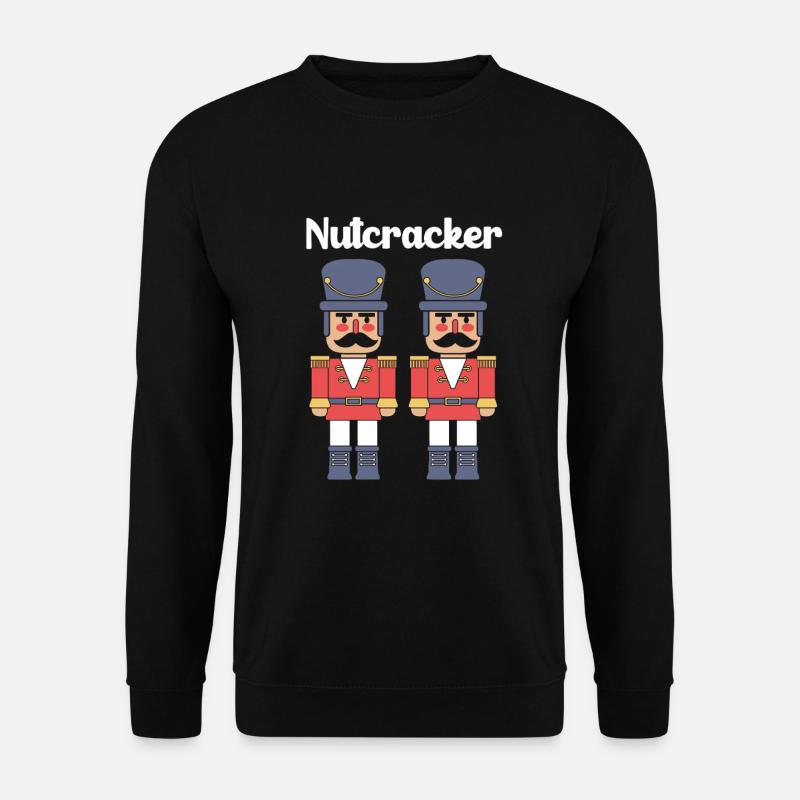 Nussknacker Weihnachten - Unisex Pullover - Schwarz