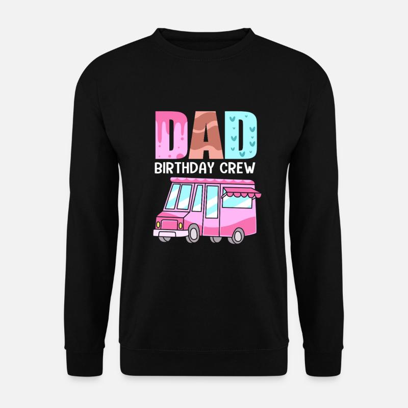 Eiscreme Eiswagen Eis Eisdiele - Unisex Sweatshirt - black