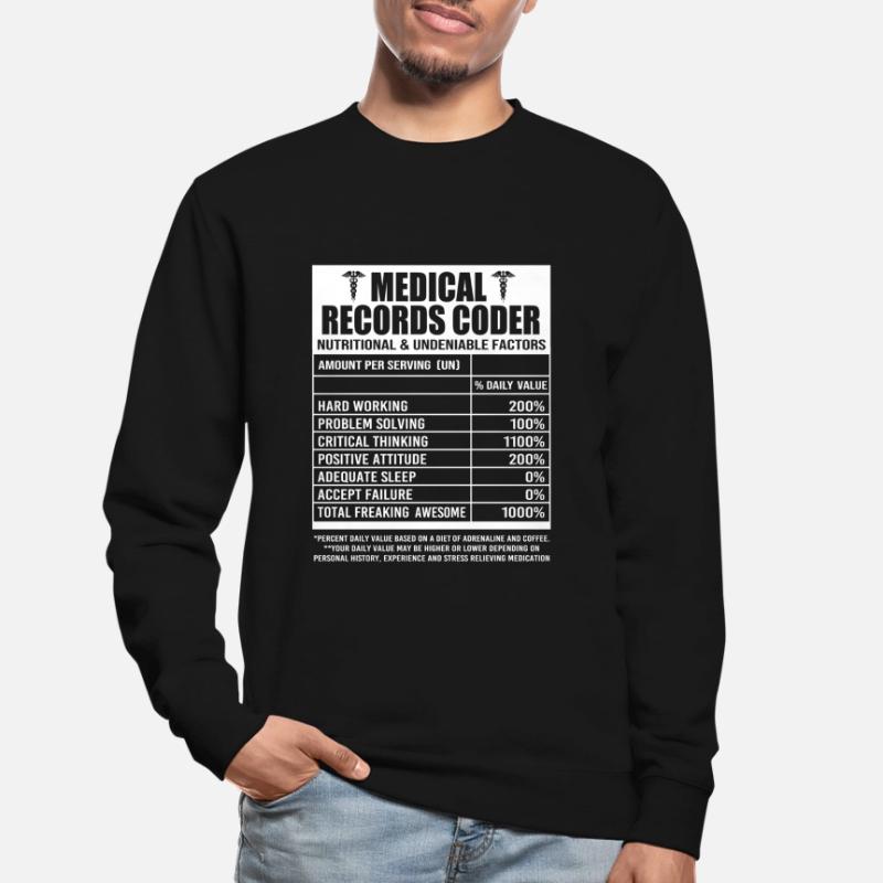 Medizin Programmierer Medizinischer Coder Unisex Pullover