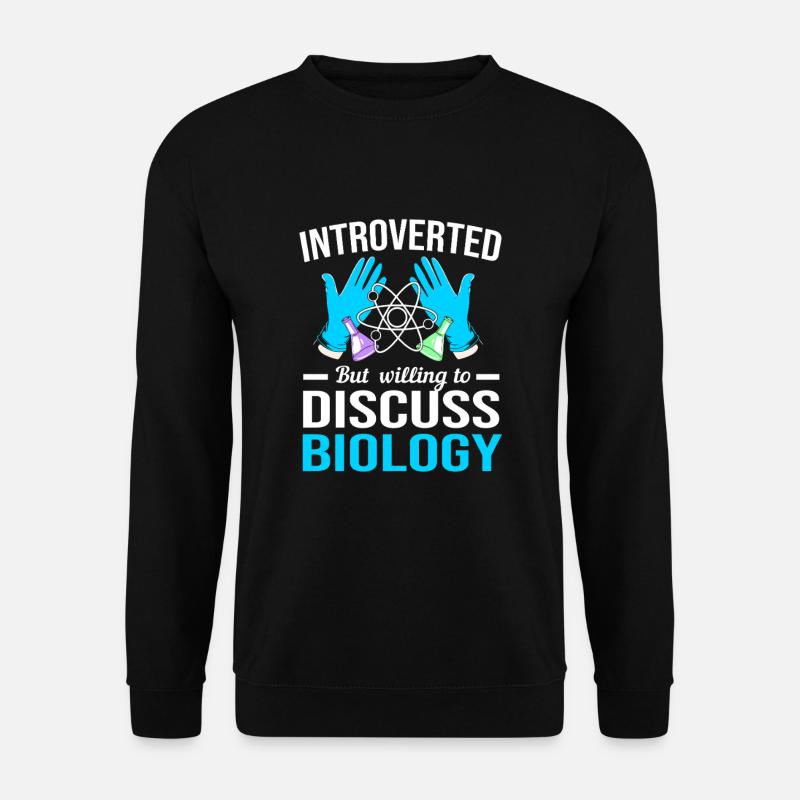 Molekül Strukturformel - Unisex Pullover - Schwarz