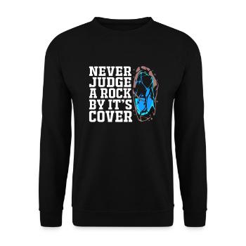 Archaeology Geology - Unisex Sweatshirt - black - Front - Alina (178cm) & Michal (187cm)