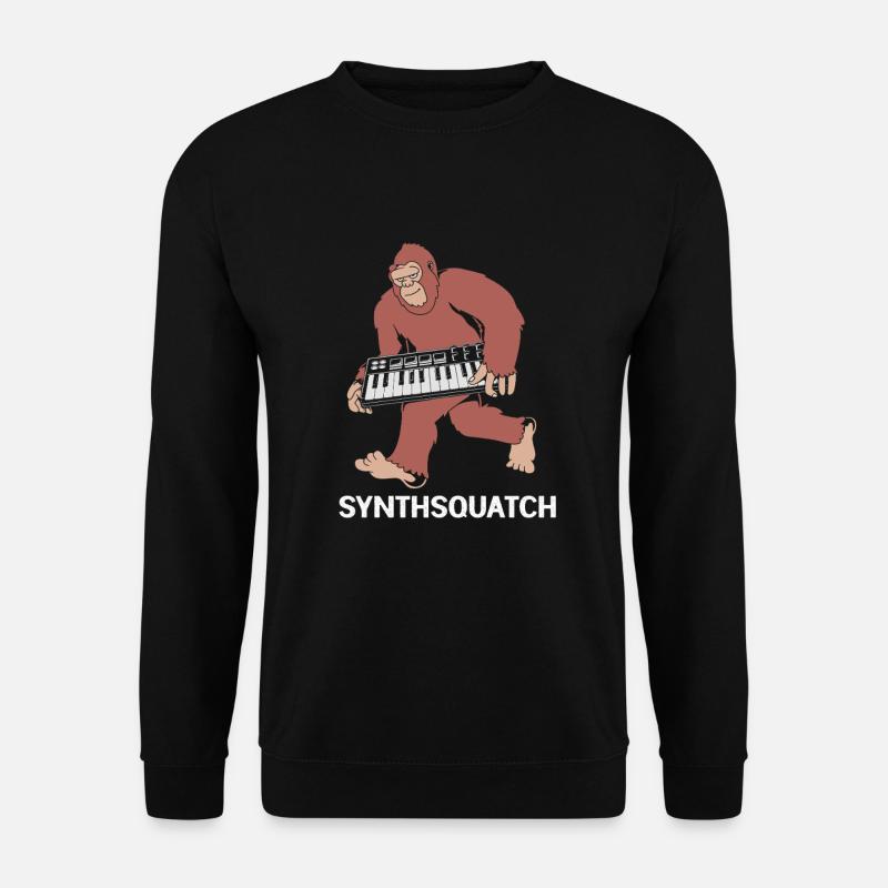 Djing Label Keyboard DJ - Unisex Pullover - Schwarz