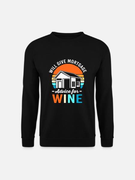 Debt Condominium Mortgage - Unisex Sweatshirt - black