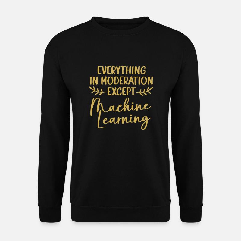 Programmeur codeur GPT - Sweat-shirt Unisexe - noir