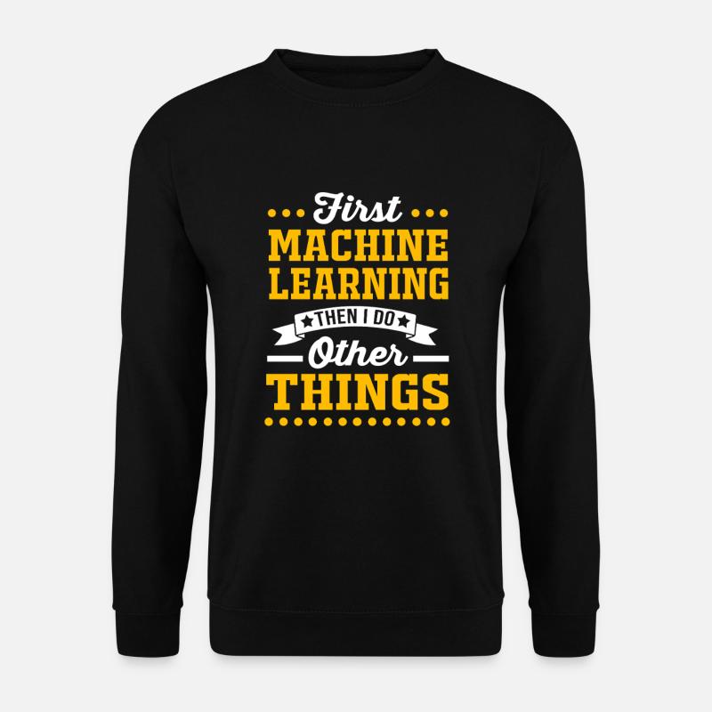 Programmer Coder GPT - Unisex Sweatshirt - black