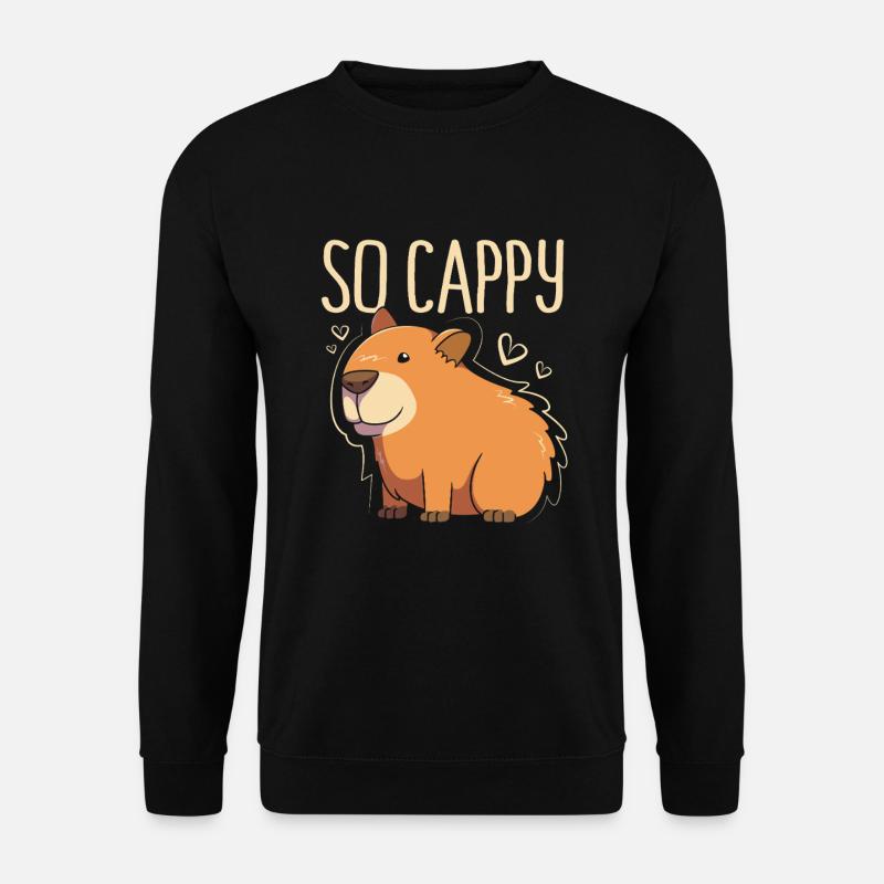 Capibara Capybara - Unisex Sweatshirt - black