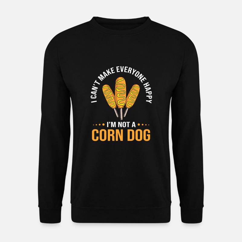 Corn Dog - Unisex Pullover - Schwarz
